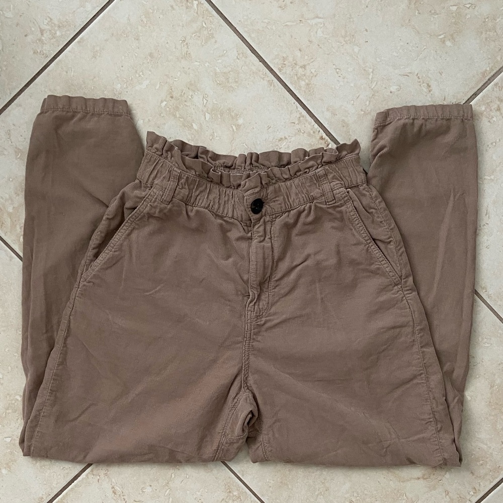 Zara paperbag pants